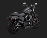 Vance & Hines VHM751189 VHM Competition Series Exhaust Black for Sportster 14-20 (excludes XL1200CX/XL1200T)