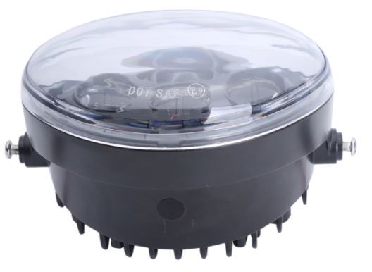 Headlight 60w LED Daymarker Spider Style Chrome Face Fits V-Rod VRSCDX'12-17 & VRSCF'02-17 Models + Ext Warranty