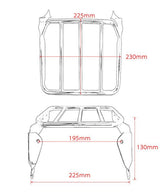 Primium Sissy Bar Rack Chrome (Suit BR194-C Sissy Bar) Flde Flhc Flhcs Flsl Fxbb 18-20 Models