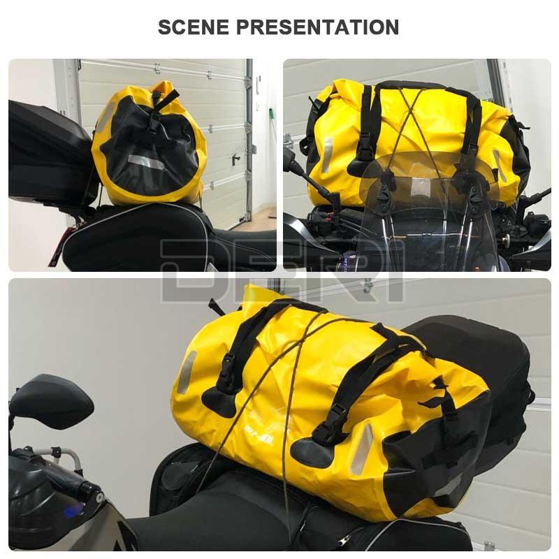 Travel Roll Bag Yellow Dry Roll / Tail Bag 80L 100% Waterpoof