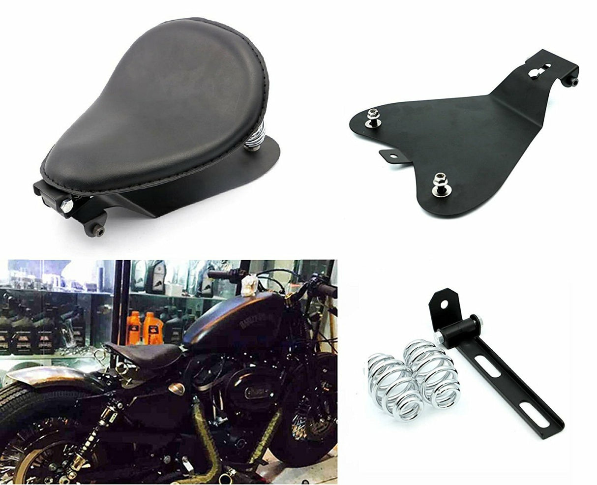 Solo Seat Pan Suit All Solo For Custom Metric & Harley Bobber Use Base Pan Only (Springs & Hinge not inc)