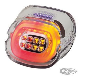 Twin Power Paradox LED Tail Light with Turn Signals Smoke Lens [INTERNAL]