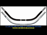 Wild 1 Inc WO550 1-1/4" Chubby Beach Bar Handlebar Chrome