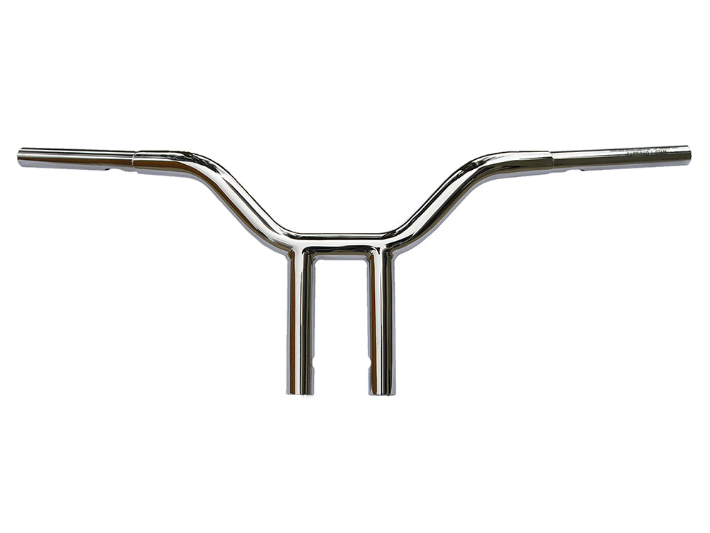 Wild 1 Inc WO556 10" x 1-1/4" Chubby Psycho Street Fighter Handlebar Chrome