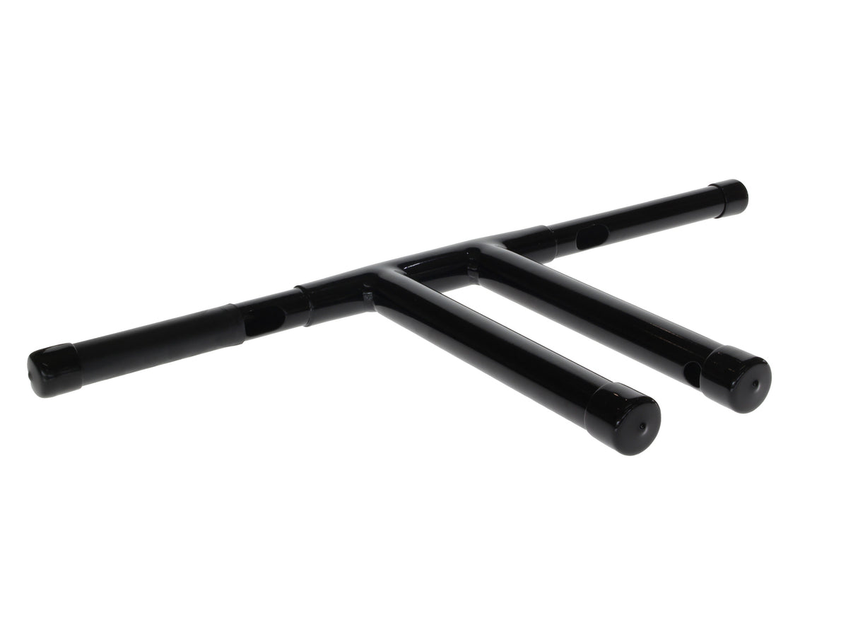 Wild 1 Inc WO566GB 10" x 1-1/4" Chubby Flatline T-Bar Handlebar Gloss Black