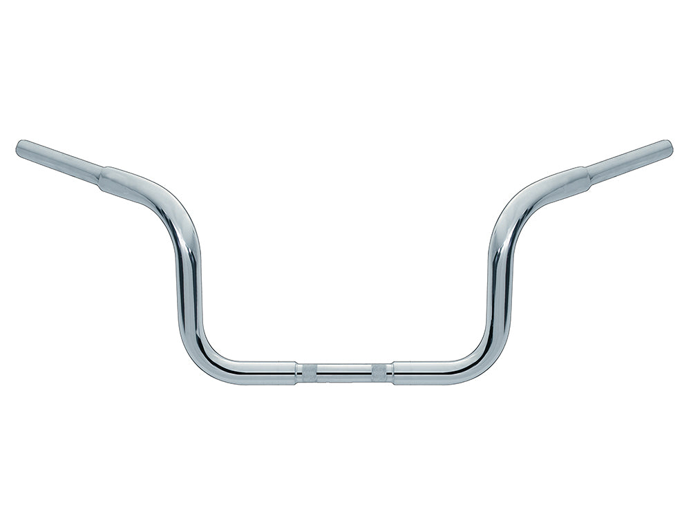 Wild 1 Inc WO575 10" x 1-1/4" Chubby Bagger Handlebar Chrome for Touring 96-13 w/Batwing Fairing