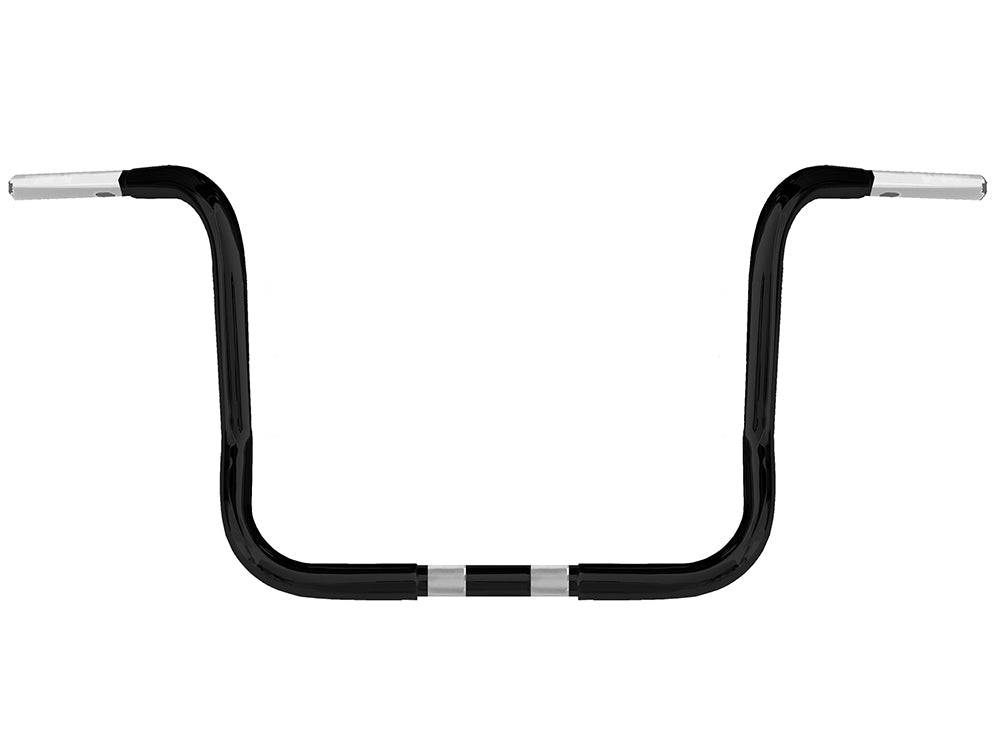 Wild 1 Inc WO577GB 12-1/2" x 1-1/4" Chuppy Bagger Ape Handlebar Gloss Black for Ultra/Street Glide 96-Up