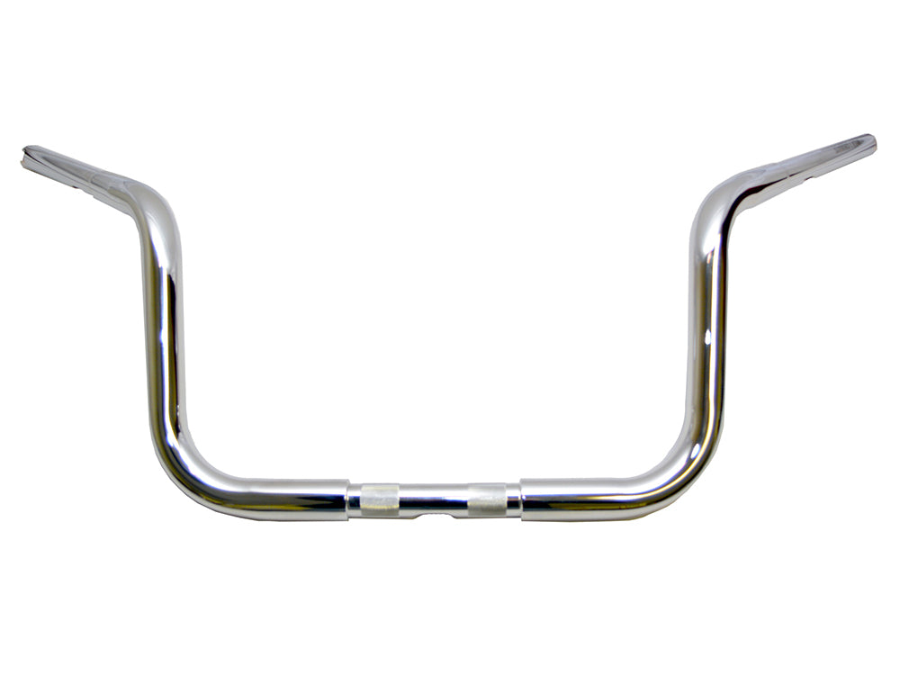 Wild 1 Inc WO579 8-1/2" x 1-1/4" Chubby Bagger Low Pull Back Handlebar Chrome for Ultra/Street Glide 96-Up