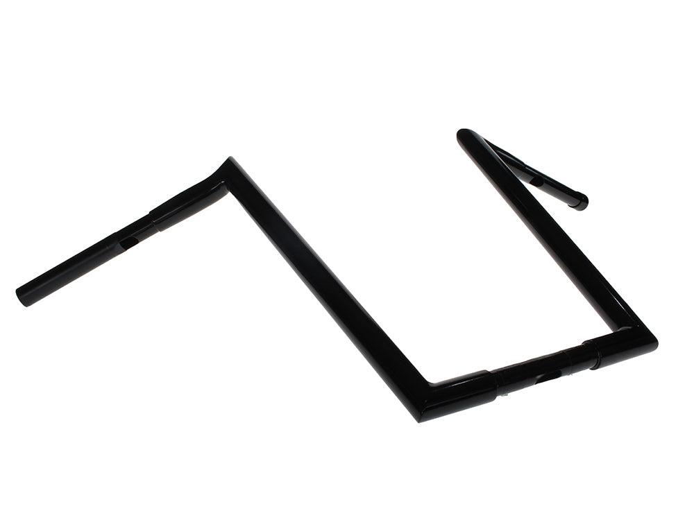 Wild 1 Inc WO586GB 16" x 1-1/4" Chubby Hooked Ape Hanger Handlebar Gloss Black