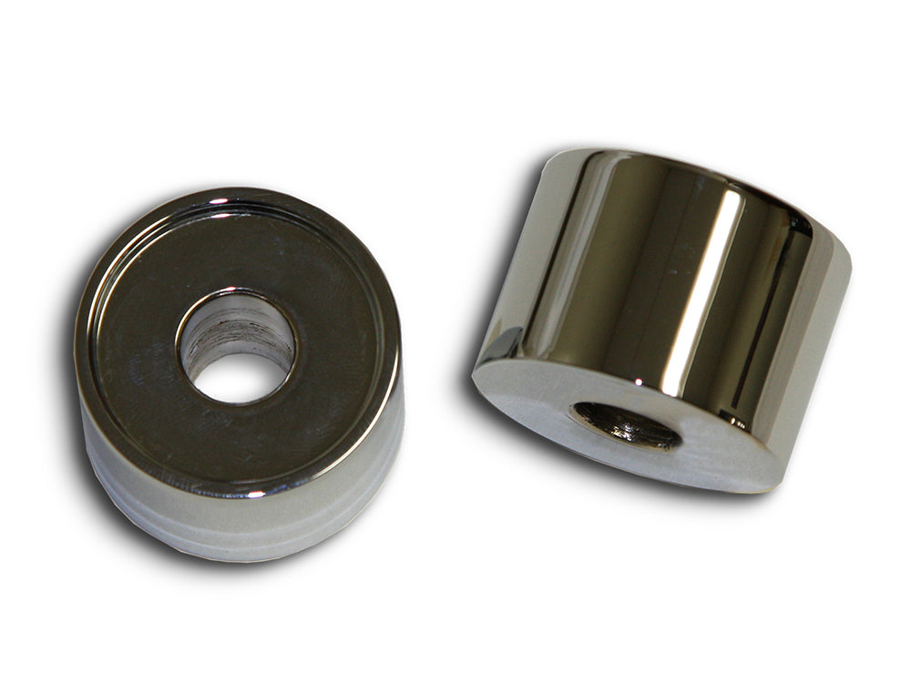 Wild 1 Inc WO811 1" Tall x 1-1/4" Thick Riser Spacers Chrome