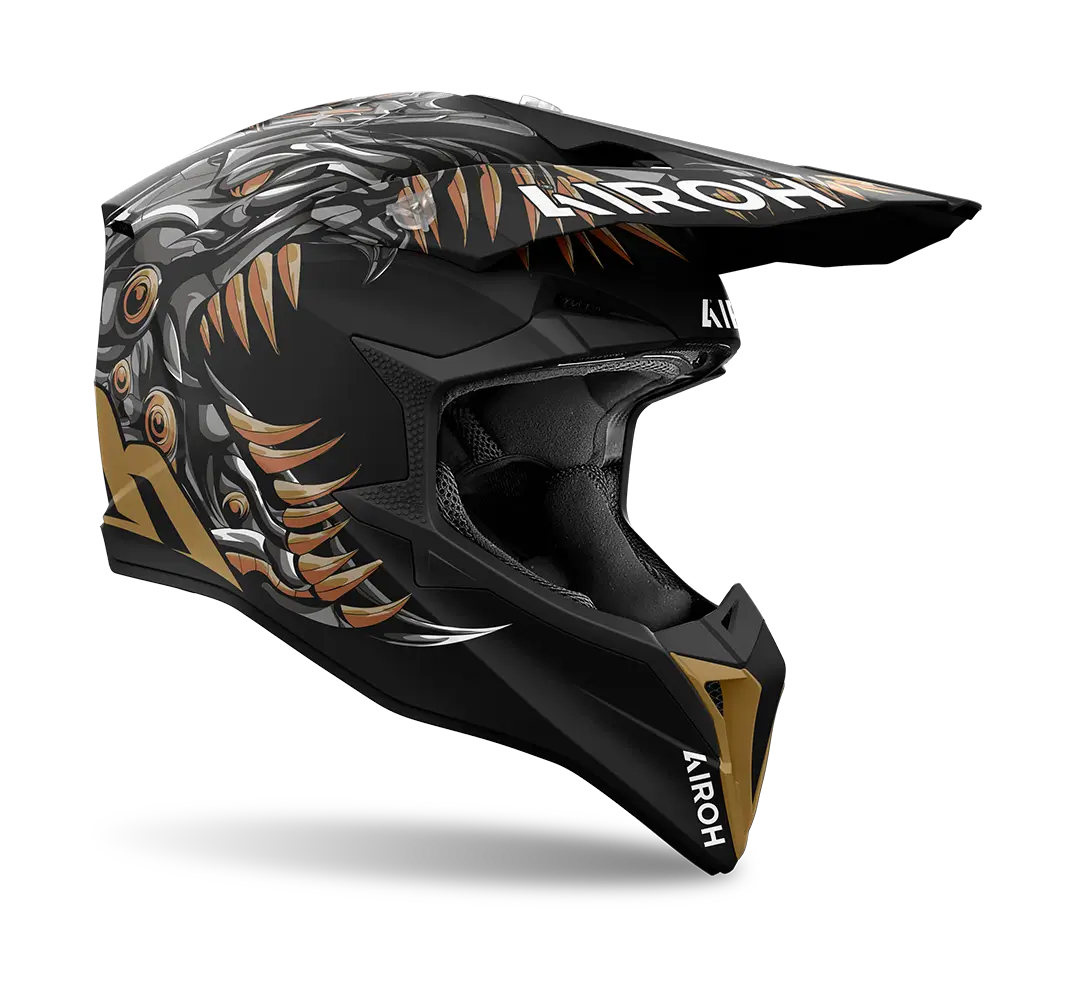 Airoh Wraaap Cyborg Matte Helmet