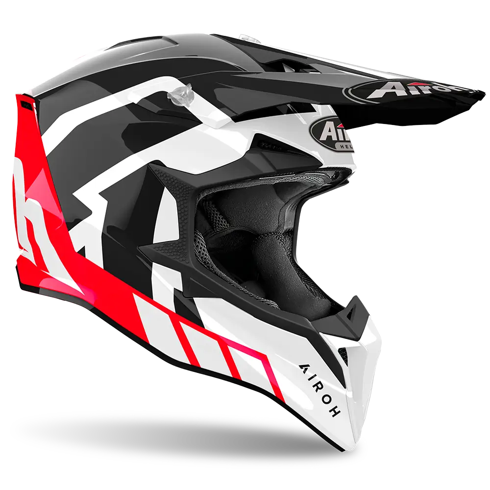 Airoh Wraaap Reloaded Matte Red Helmet