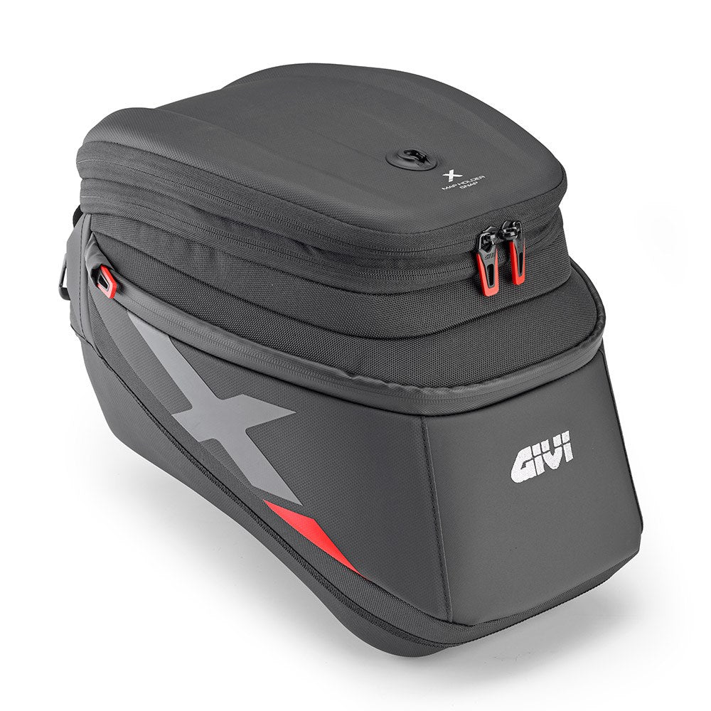 Givi XL04B X-Line Tanklock 15-20L Expandable Tank Bag for BMW R 1200 GS 13-18/R 1250 GS 19-24/R 1200 GS Adventure 14-18/R 1250 GS Adventure 19-24/R 1300 GS 24-25/R 1300 RT 26-Up/KTM 1290 Adventure S e R 20-22/Voge Valico 900 DSX 24> 25