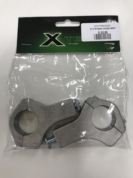 X-Tech XTMA023CL Enduro Handguard Clamp 28.6mm for Fatbar/Pro Taper Handlebars