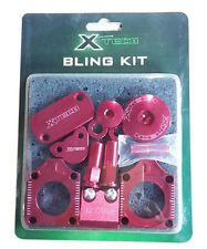 X-Tech XTMBKH001 Bling Kit Red for Honda CRF250R/CRF450R 10-14