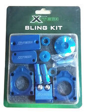 X-Tech XTMBKK001 Bling Kit Blue for Kawasaki KX250F 11-14