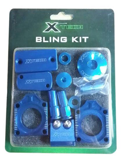 X-Tech XTMBKY001 Bling Kit Blue for Yamaha YZ250F 09-13