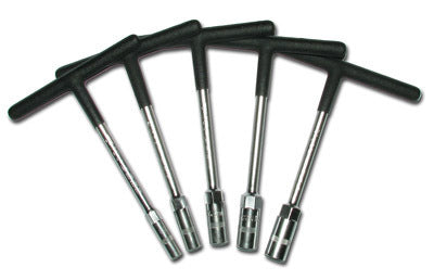 X-Tech XTMT001 Metric 5 Piece T-Handle Wrench Set