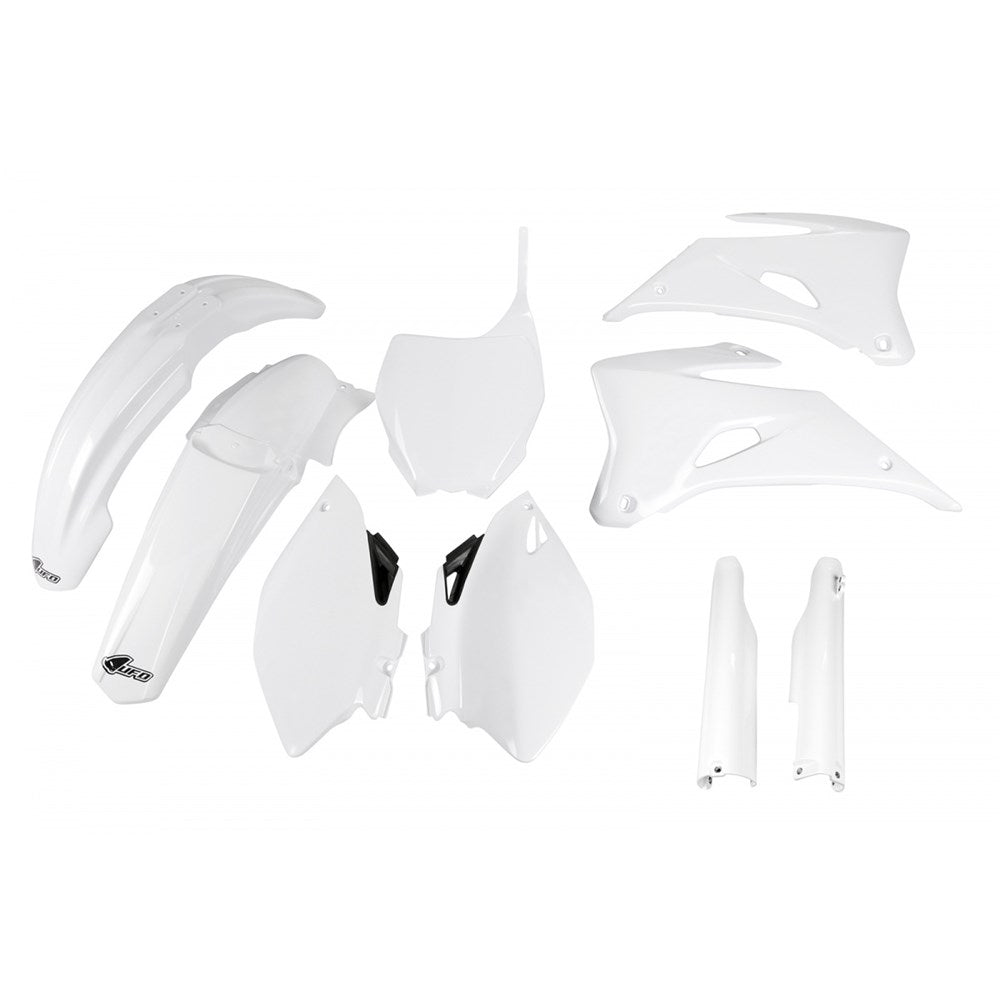 UFO Full Plastics Kit White for Yamaha YZ 250 F/YZ 450 F 08-09
