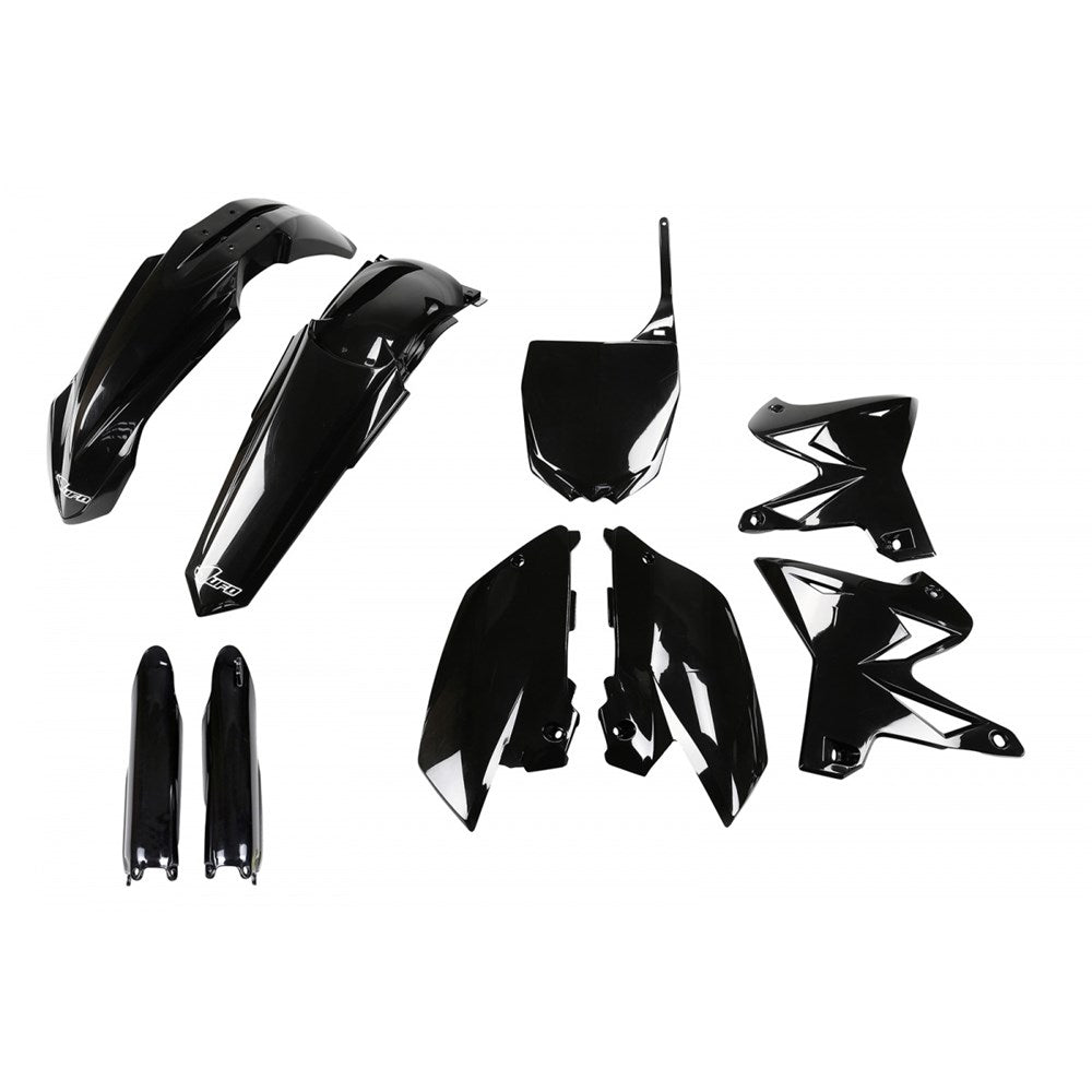 UFO Restyle Plastics Kit Black for Yamaha YZ125/YZ250 03-14