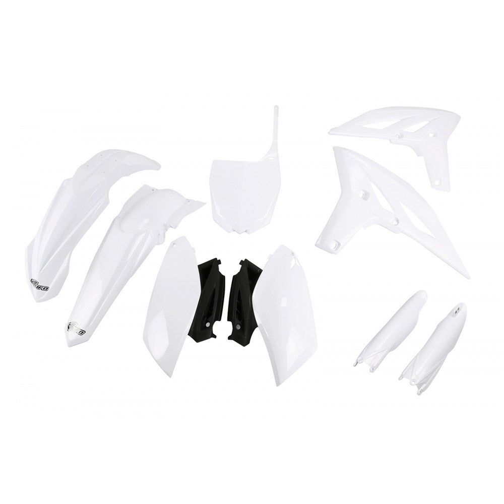 UFO Full Plastics Kit White for Yamaha YZ 250 F 11-13