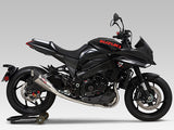 Yoshimura R-11 Street Sports Stainless Full Exhaust System w/Satin Finish Sleeve for Suzuki Katana 19-Up