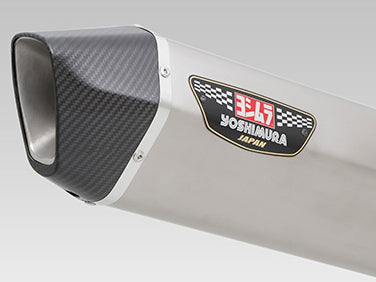 Yoshimura Hepta Force Street Sports Stainless Slip-On Muffler w/Titanium Sleeve for KTM 1190 Adventure/R