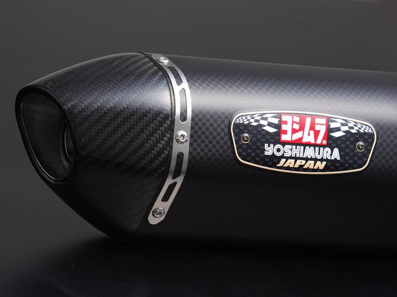 Yoshimura R-77J Euro3 Stainless Slip-On Muffler w/Metal Magic Sleeve for Suzuki GSR750 11-16