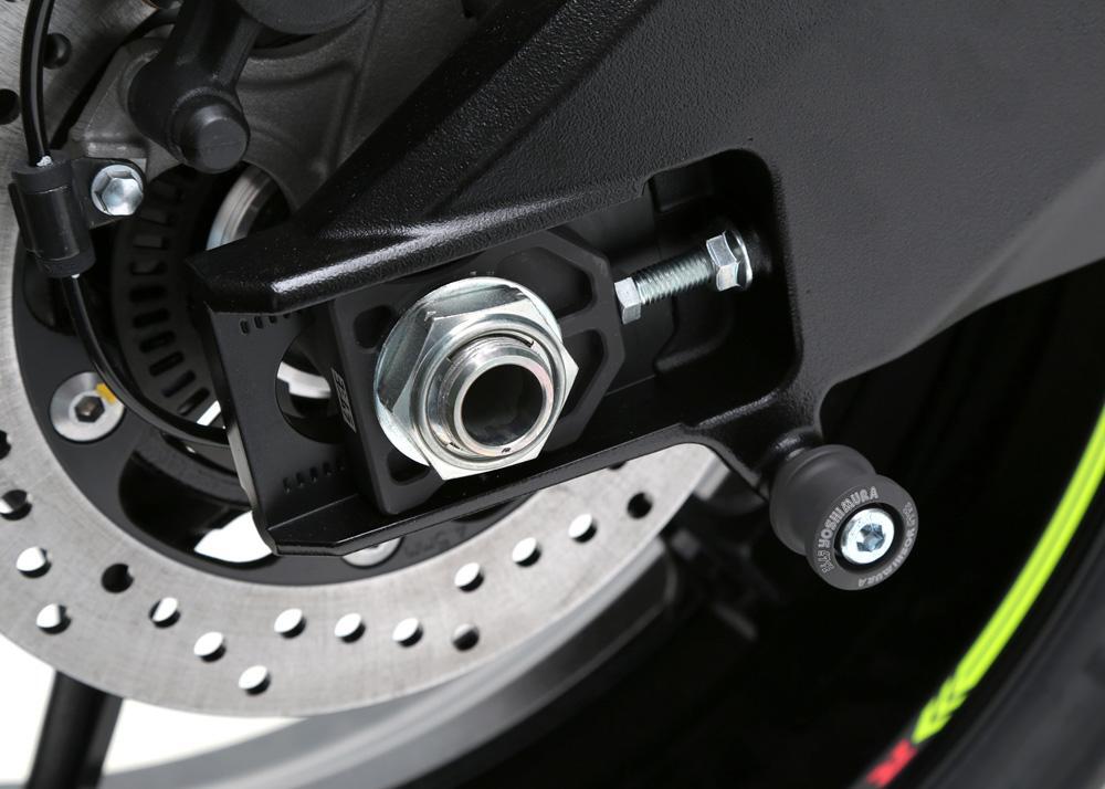 Yoshimura Works Edition Axle Blocks for Suzuki/BMW Road