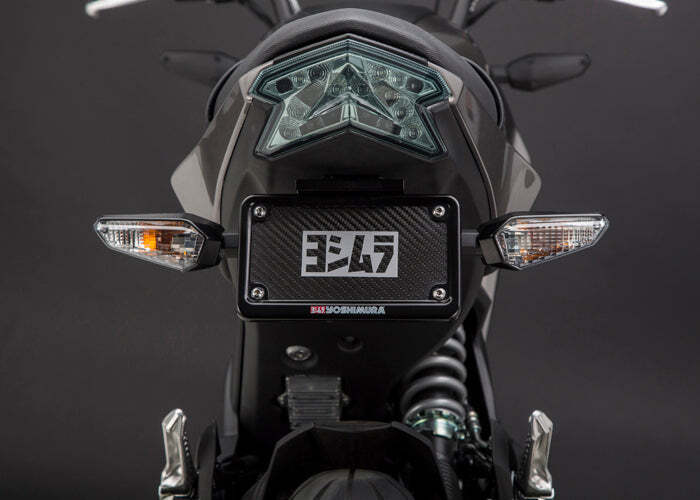 Yoshimura YO-070BG141201 Fender Eliminator Kit Black for Kawasaki Z125 Pro (BR125) 17-22