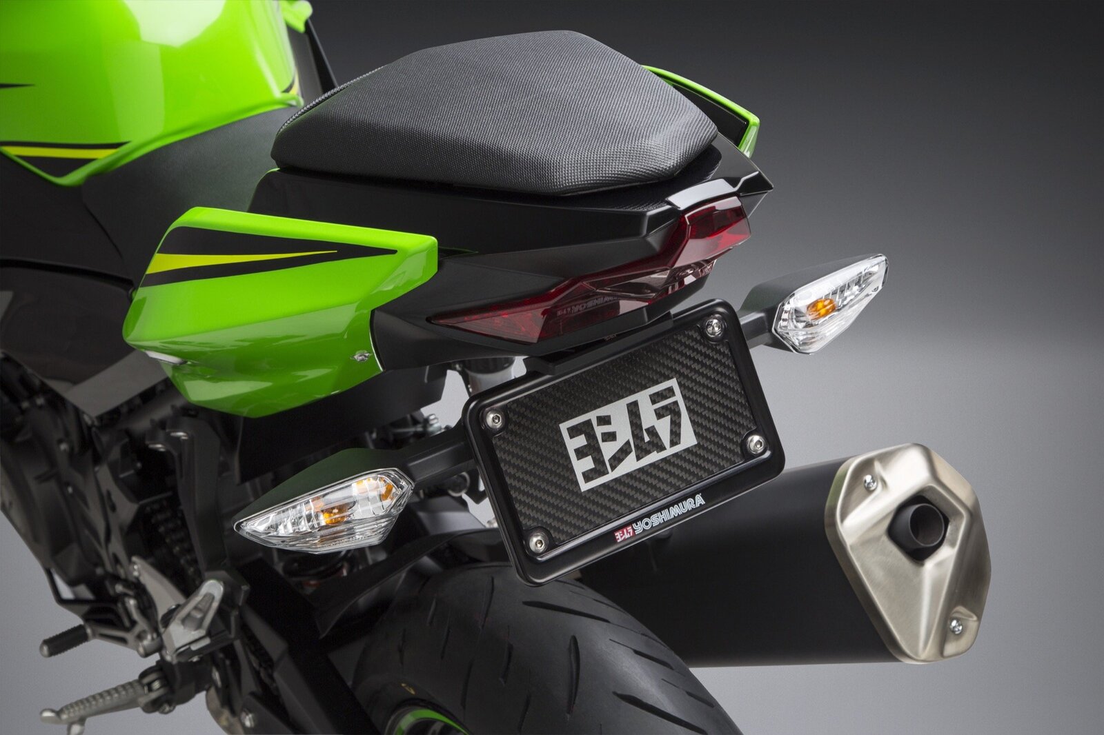 Yoshimura YO-070BG147100 Fender Eliminator Kit Black for Kawasaki