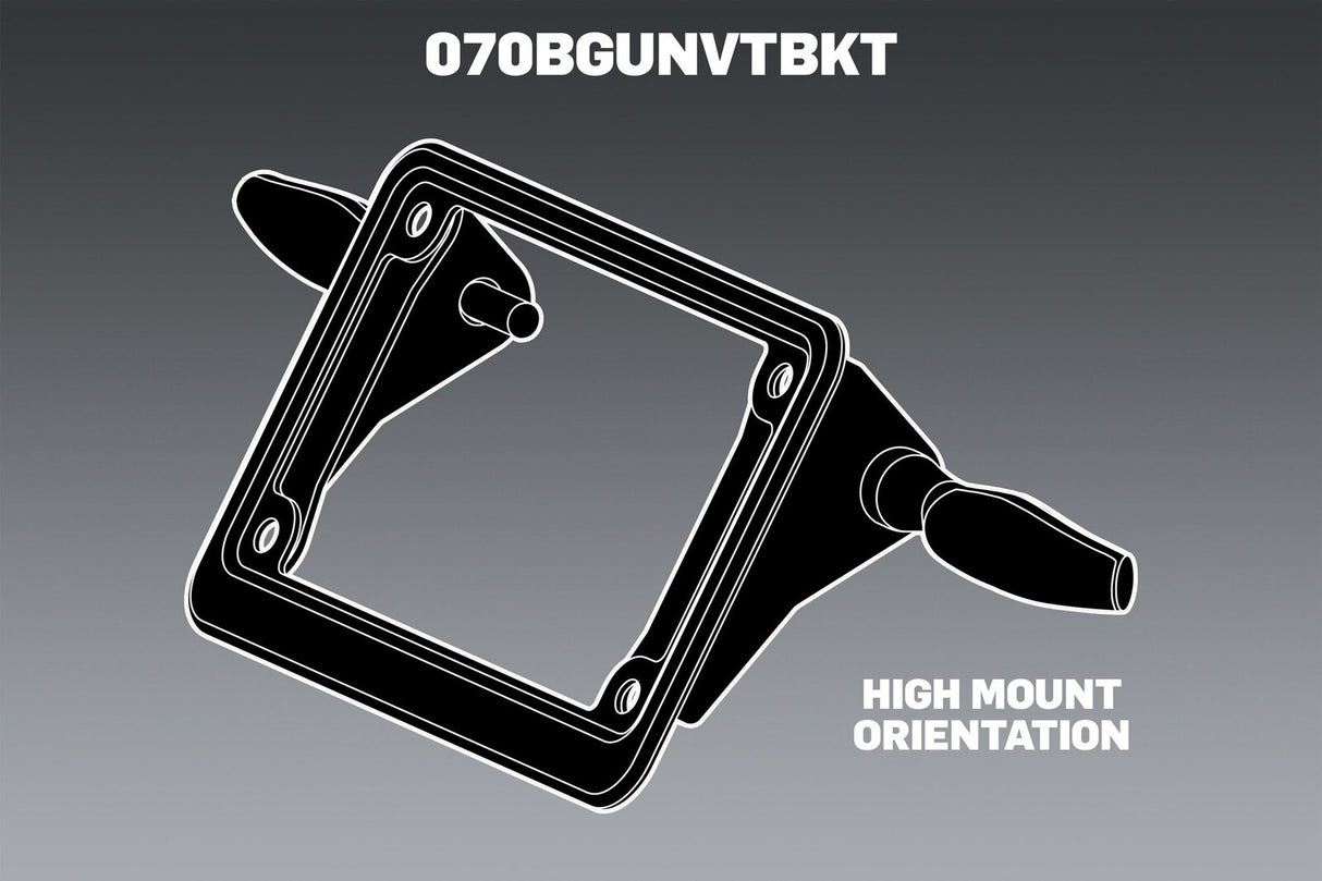 Yoshimura YO-070BGUNVTBKT Universal Standard Mount Turn Signal Bracket Kit for Various Sports Models