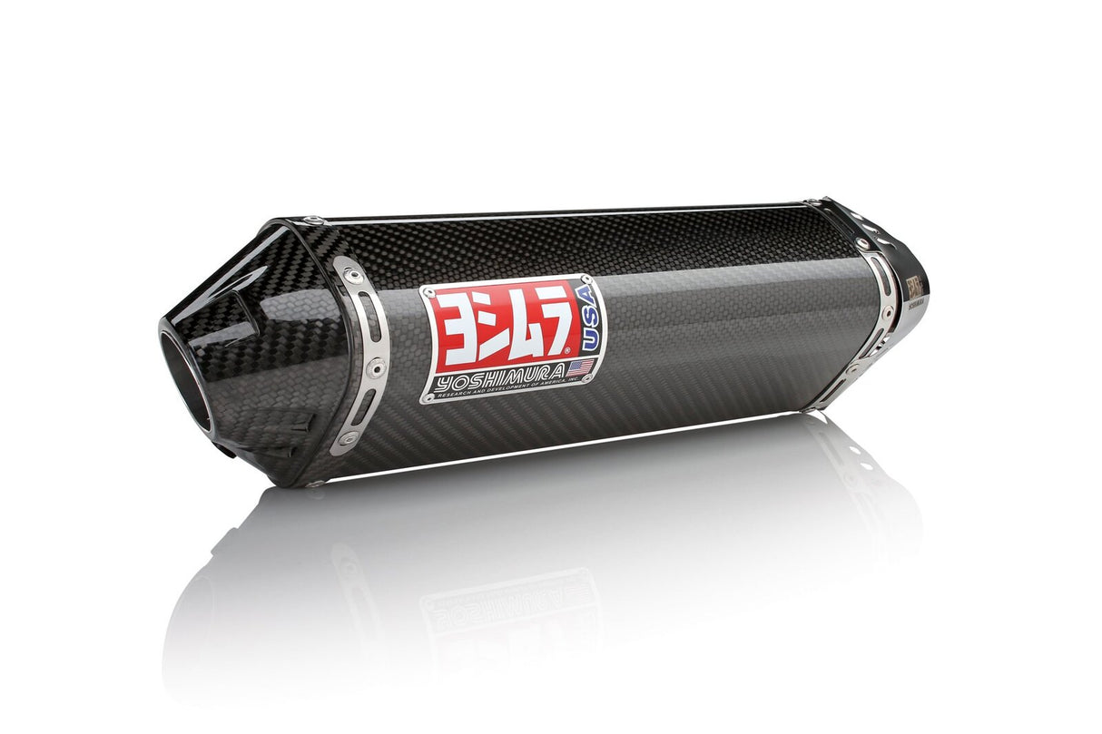 Yoshimura TRC Street Stainless Slip-On Muffler w/Carbon Sleeve/Carbon End Cap for Suzuki GSX-R1000 05-06