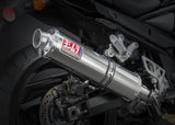 Yoshimura RS-3 Street Stainless Slip-On Muffler w/Stainless Sleeve/Aluminum End Cap for Suzuki GSF/GSX1250FA 07-16