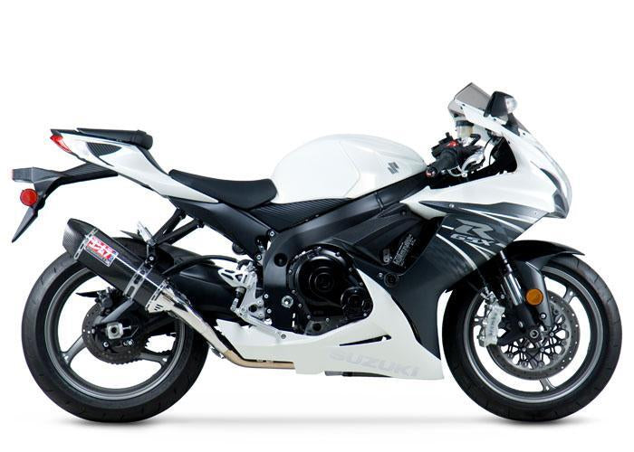 Yoshimura TRC-D Race Stainless Full Exhaust System w/Carbon Sleeve/Carbon End Cap for Suzuki GSX-R600/750 11-20