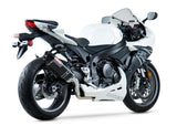 Yoshimura TRC-D Race Stainless Full Exhaust System w/Carbon Sleeve/Carbon End Cap for Suzuki GSX-R600/750 11-20