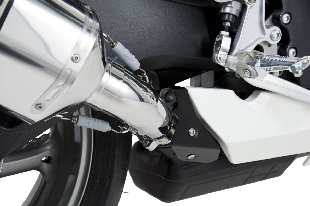 Yoshimura R-77 Street Stainless Slip-On Muffler w/Stainless Sleeve/Carbon End Cap for Suzuki GSX-R600/750 11-20