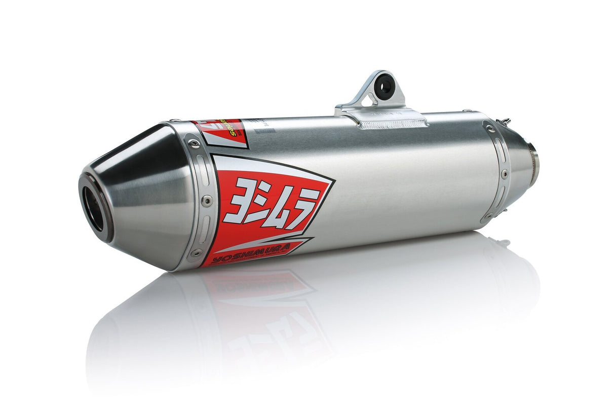 Yoshimura RS-2 Street Stainless Slip-On Muffler w/Aluminum Sleeve/Stainless End Cap for Suzuki DR650 96-20