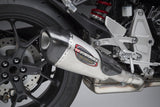 Yoshimura Alpha T Street Stainless Slip-On Muffler w/Stainless Sleeve/Carbon End Cap for Honda CB1000R 18-19