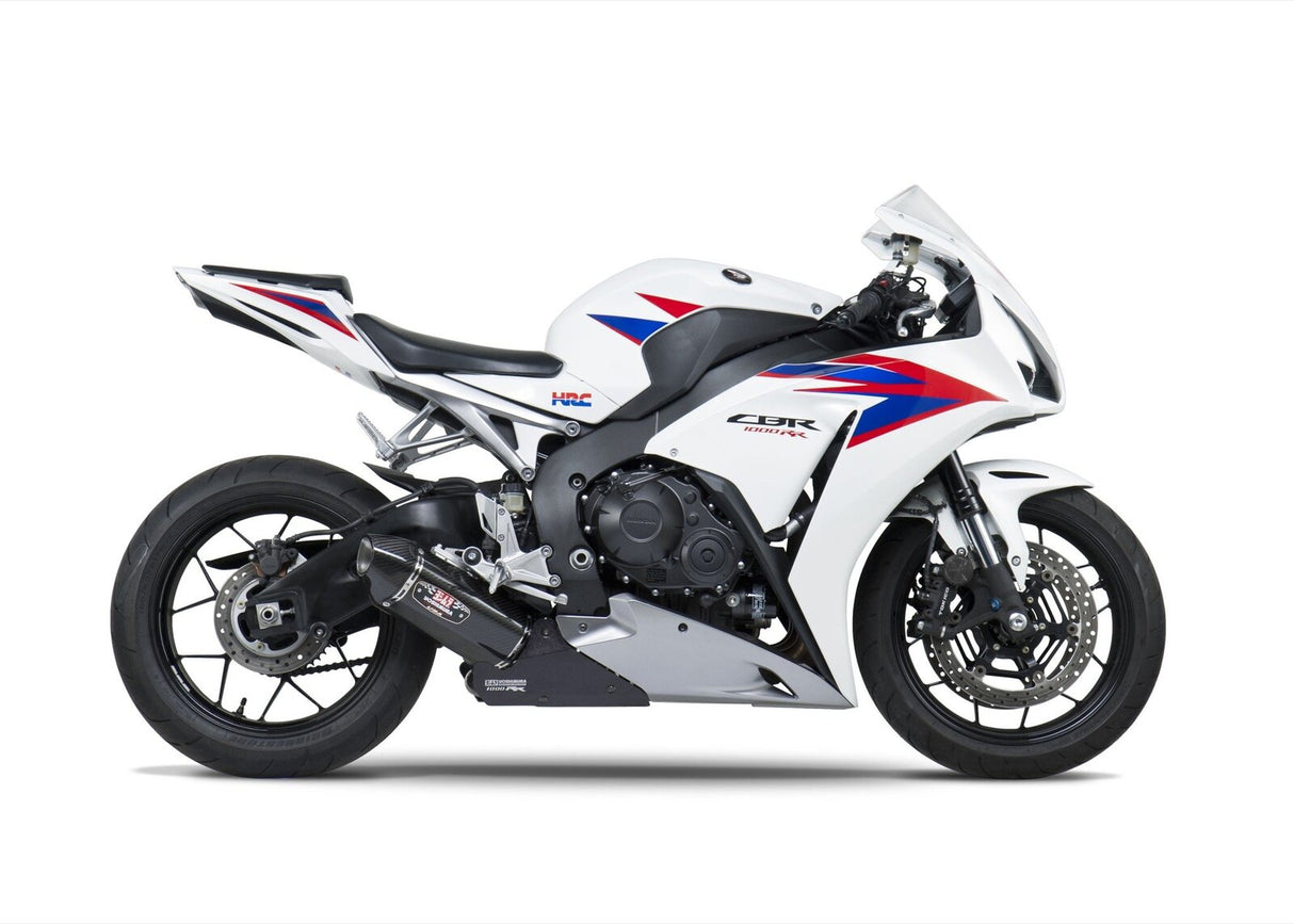 Yoshimura R-77 Race Stainless Slip-On Muffler w/Carbon Sleeve/Carbon End Cap for Honda CBR1000RR/ABS 12-13