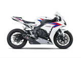 Yoshimura R-77 Race Stainless Slip-On Muffler w/Carbon Sleeve/Carbon End Cap for Honda CBR1000RR/ABS 12-13