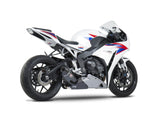 Yoshimura R-77 Race Stainless Slip-On Muffler w/Carbon Sleeve/Carbon End Cap for Honda CBR1000RR/ABS 12-13