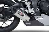 Yoshimura R-77 Race Stainless Slip-On Muffler w/Stainless Sleeve/Carbon End Cap for Honda CBR1000RR/ABS 12-13