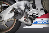 Yoshimura Alpha T Street Stainless Slip On Muffler w/Stainless Sleeve/Carbon End Cap for Honda CBR1000RR/SP/SP2 17-22