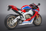 Yoshimura Alpha T Street Stainless Slip On Muffler w/Stainless Sleeve/Carbon End Cap for Honda CBR1000RR/SP/SP2 17-22