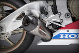 Yoshimura Alpha T Street Titanium Slip On Muffler w/Titanium Sleeve/Carbon End Cap for Honda CBR1000RR/SP/SP2 17-19