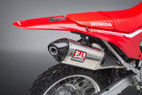 Yoshimura RS-4 Race Stainless Slip-On Muffler w/Stainless Sleeve/Carbon End Cap for Honda CRF250L/Rally 17-20