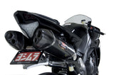 Yoshimura TRC-D Street Stainless Dual Slip-On Mufflers w/Carbon Sleeve/Carbon End Cap for Yamaha YZF-R1 09-14