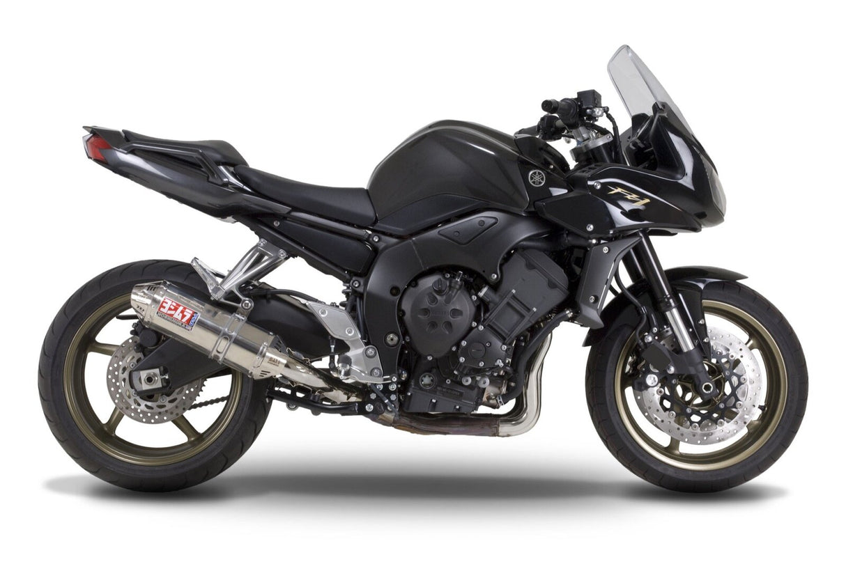 Yoshimura TRC Street Stainless Slip-On Muffler w/Stainless Sleeve/Stainless End Cap for Yamaha FZ1 06-13