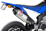 Yoshimura RS-4 Race Stainless Slip-On Muffler w/Stainless Sleeve/Carbon End Cap for Yamaha WR250R 08-20/WR250X 08-11